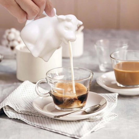 Mini Cow Creamer with Handle