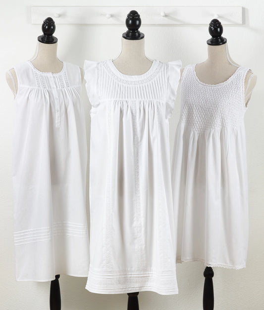Embroidered Nightgown Tank