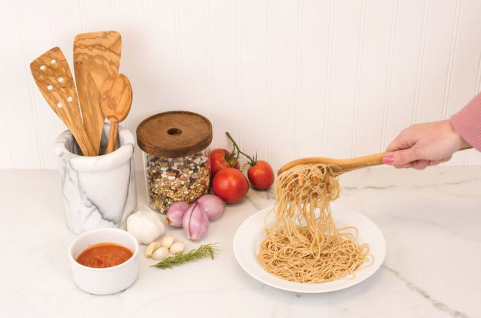 Olive Wood Spaghetti Tool