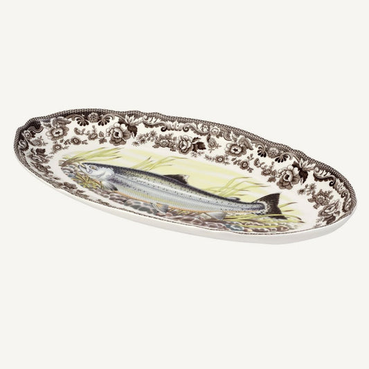 Woodland King Salmon Dish 18.5in