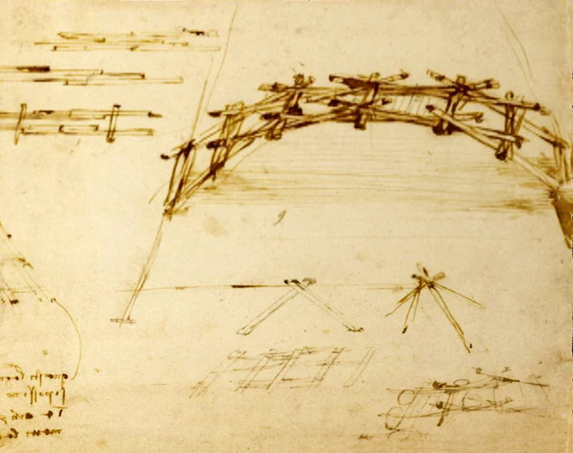 Da Vinci's Bridge DIY Kit