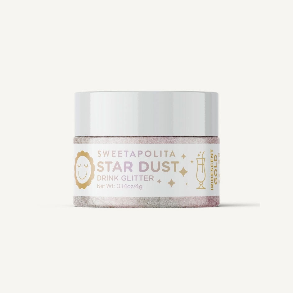 Iridescent Gold | Star Dust Edible Drink + Dessert Glitter