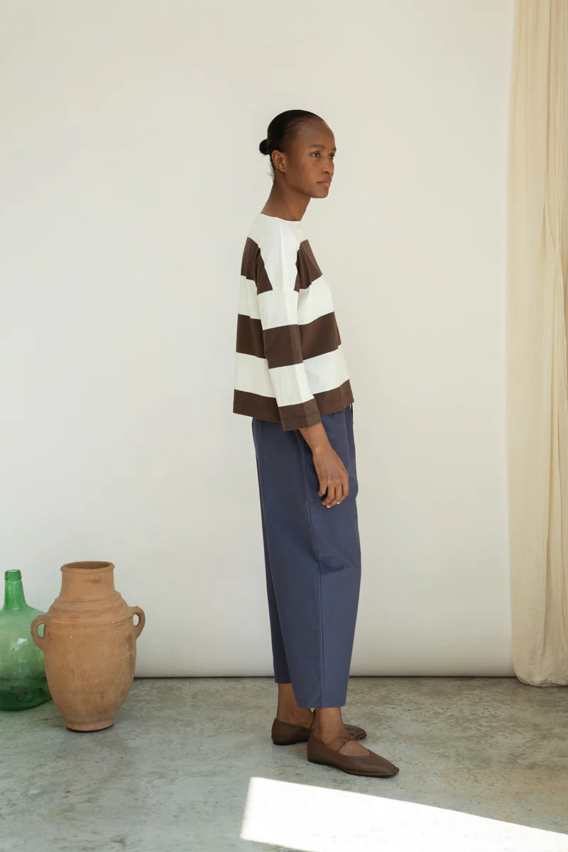 Leia-Sue Jersey Stripe Top
