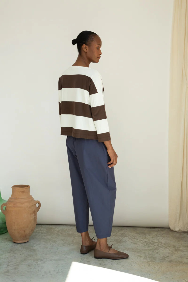 Leia-Sue Jersey Stripe Top