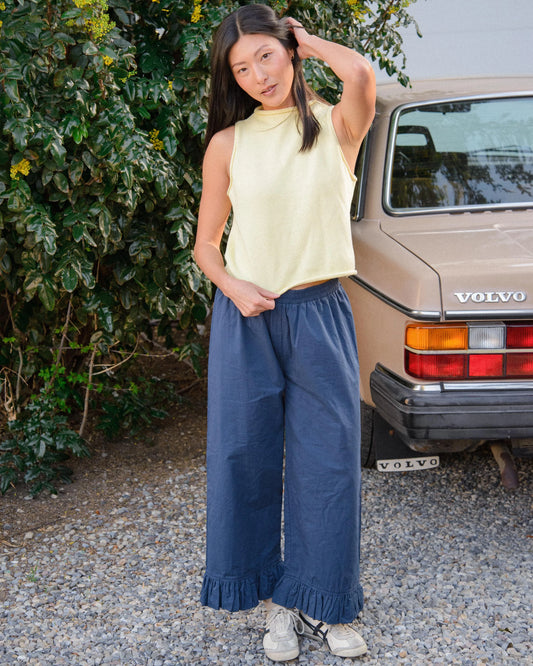 Boxer Pant - Navy