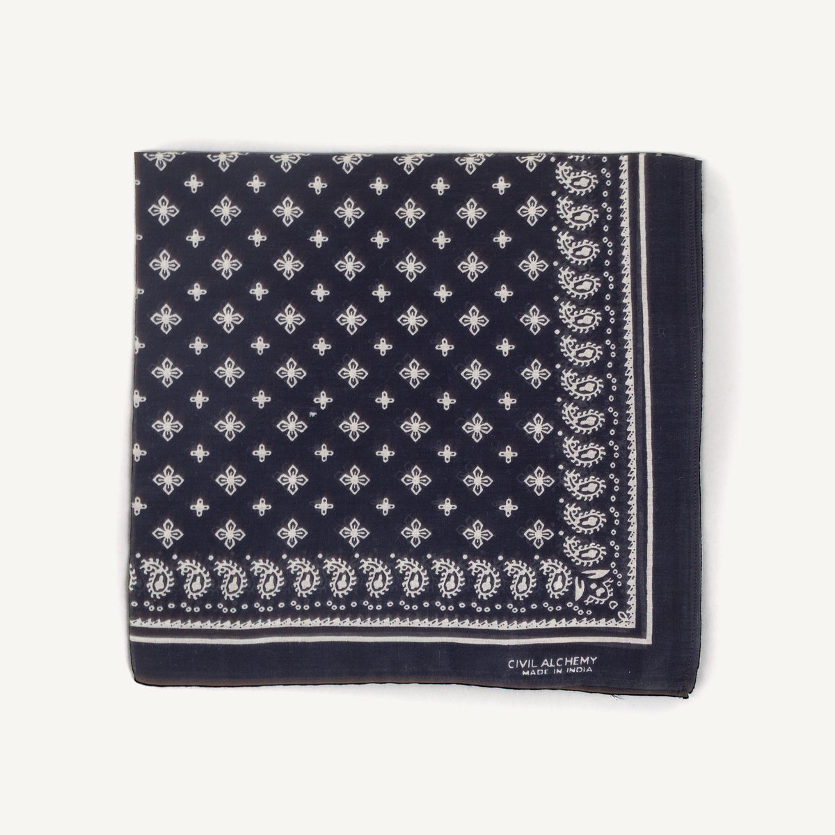 CA Bandana - Navy/White