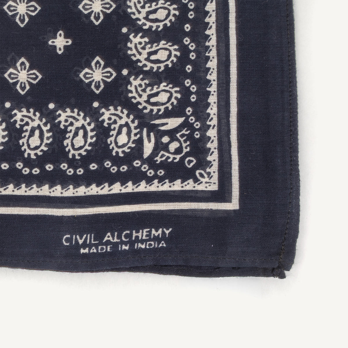 CA Bandana - Navy/White