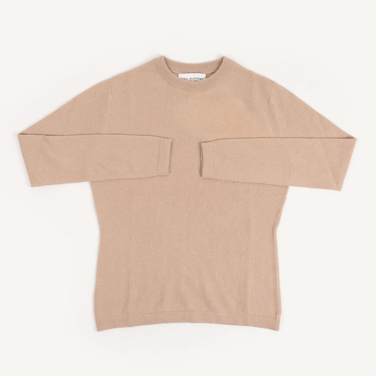 CA Cashmere Crew - Chanterelle