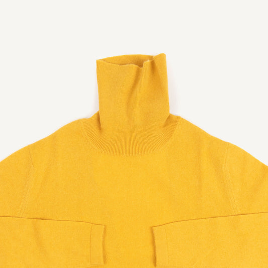 CA Cashmere Turtleneck - Harvest
