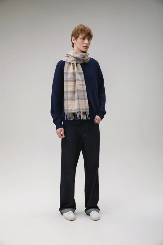 Cashmere Scarf - Mackellar Natural