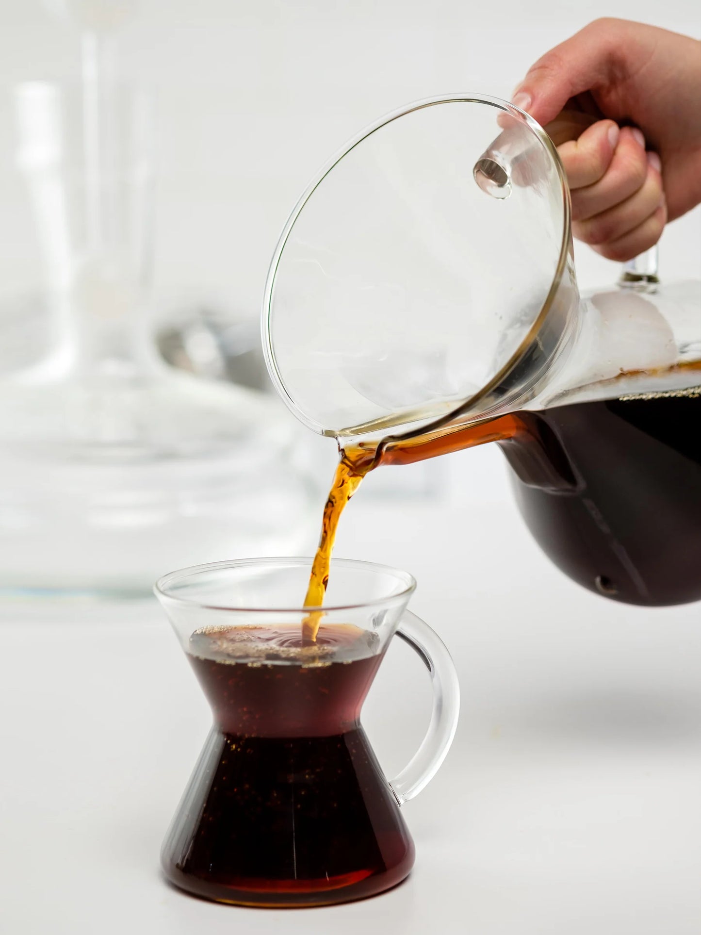 Chemex Handblown Coffee Mug Gold Handle
