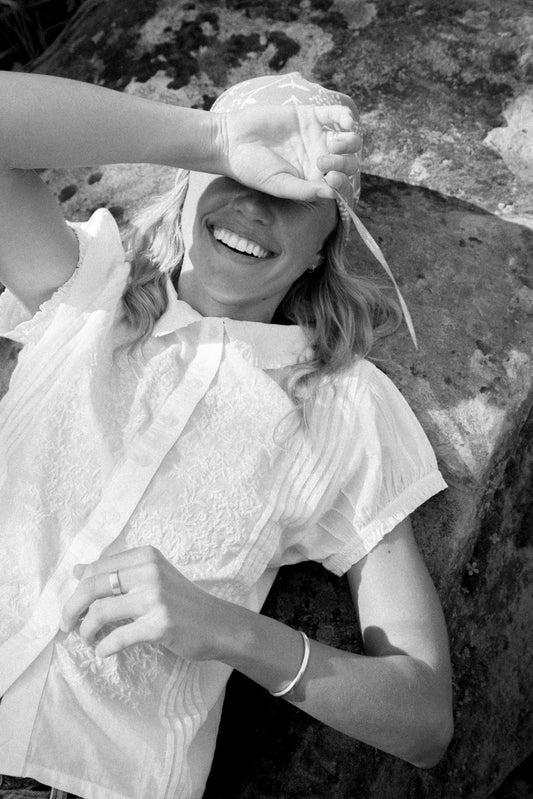 Ingrid Blouse - White