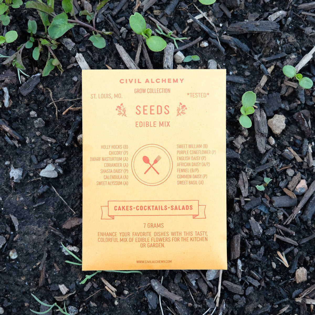 Edible Flower Seed Mix