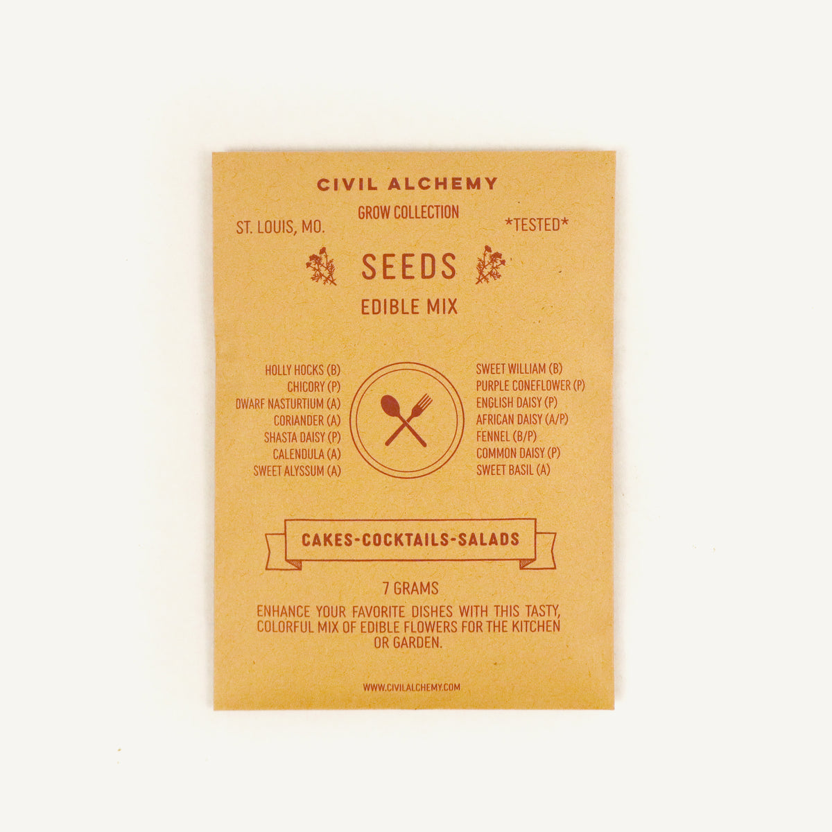 Edible Flower Seed Mix