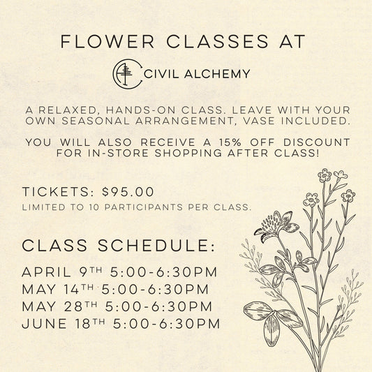 2026 Flower Classes