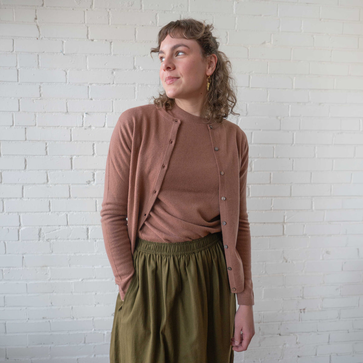 CA Cashmere Crew - Swaddle