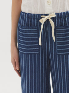 Striped Indigo Pants