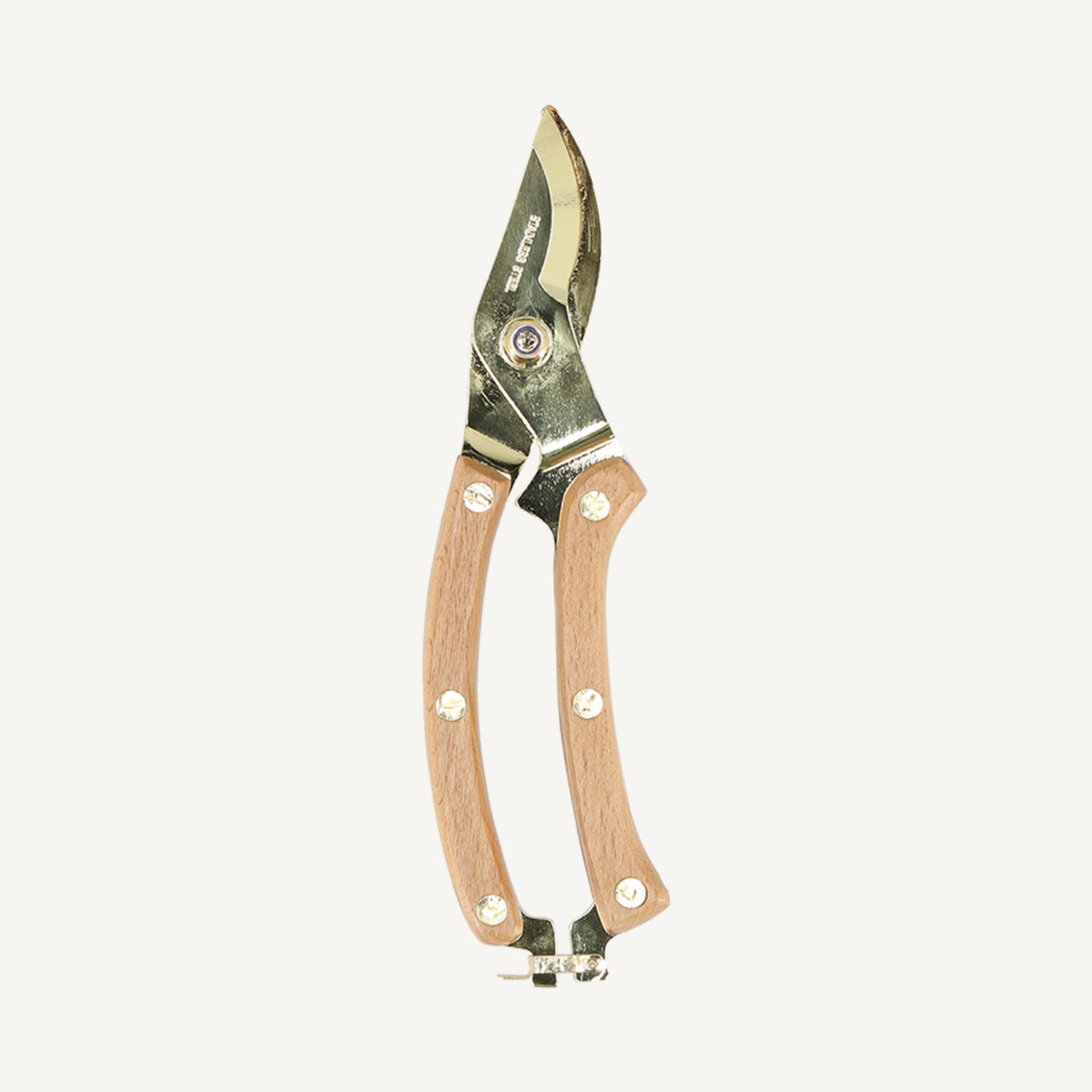 Gold Plated Pruner Stainless Steel