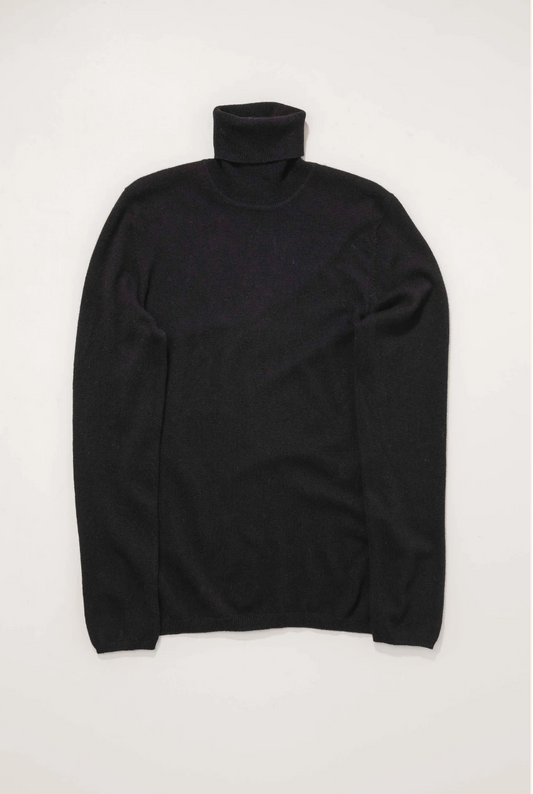 Classic Polo Neck - Black