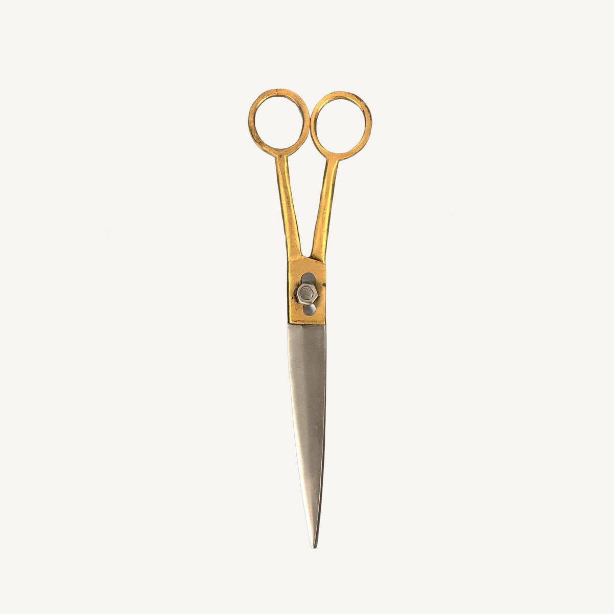 Shears Brass and Stainless Steel 7in