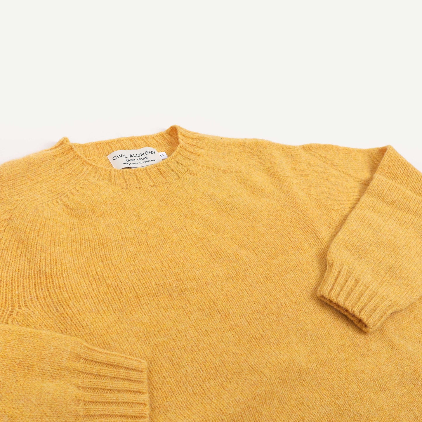 Shetland Crew Neck - Nectar