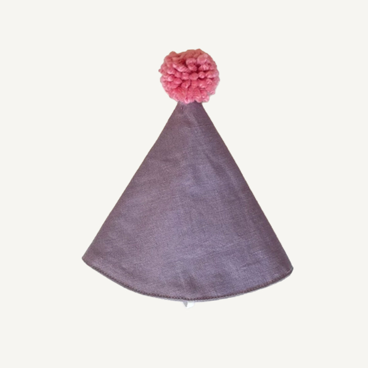 Linen Birthday Hat - Lilac