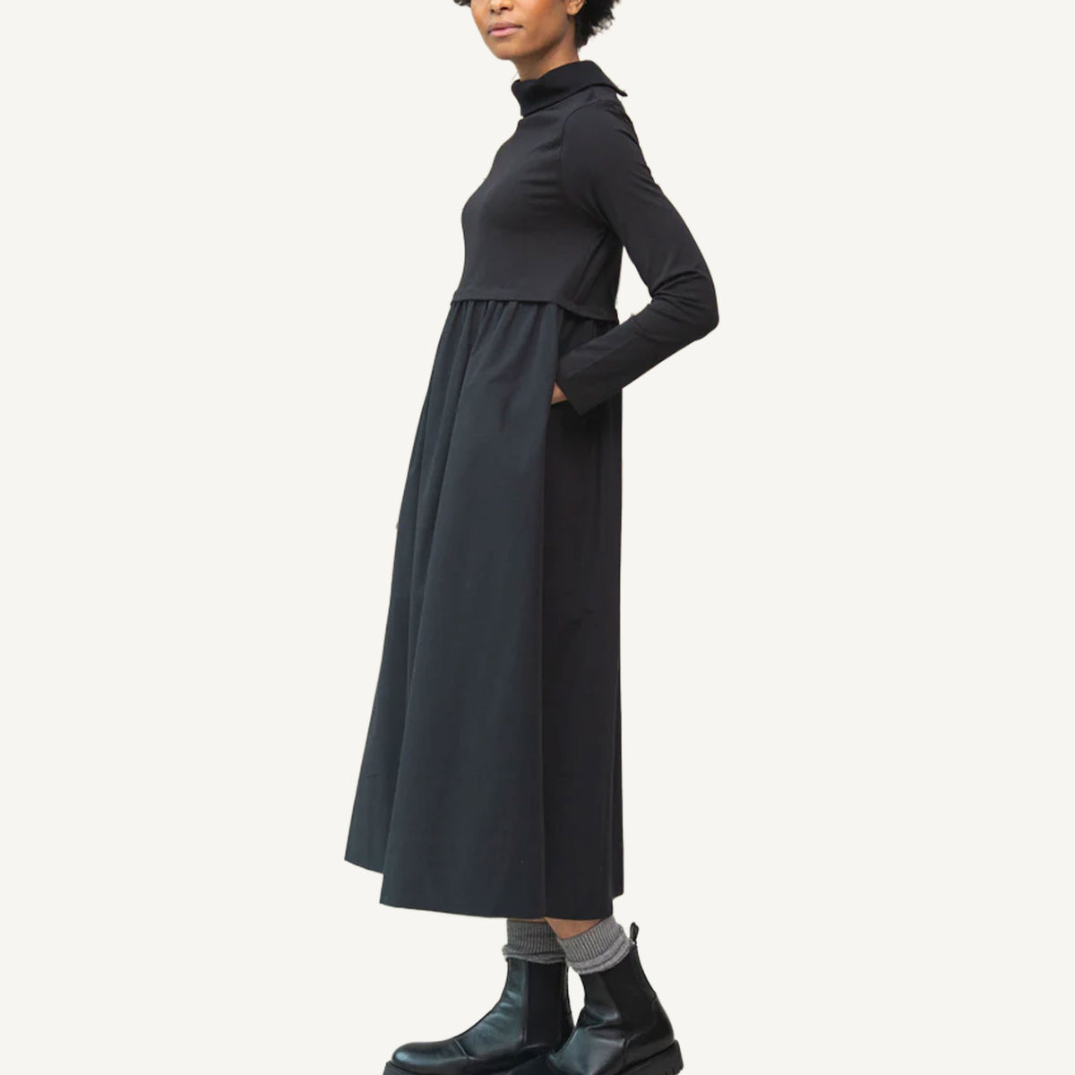 Birch Dress Black