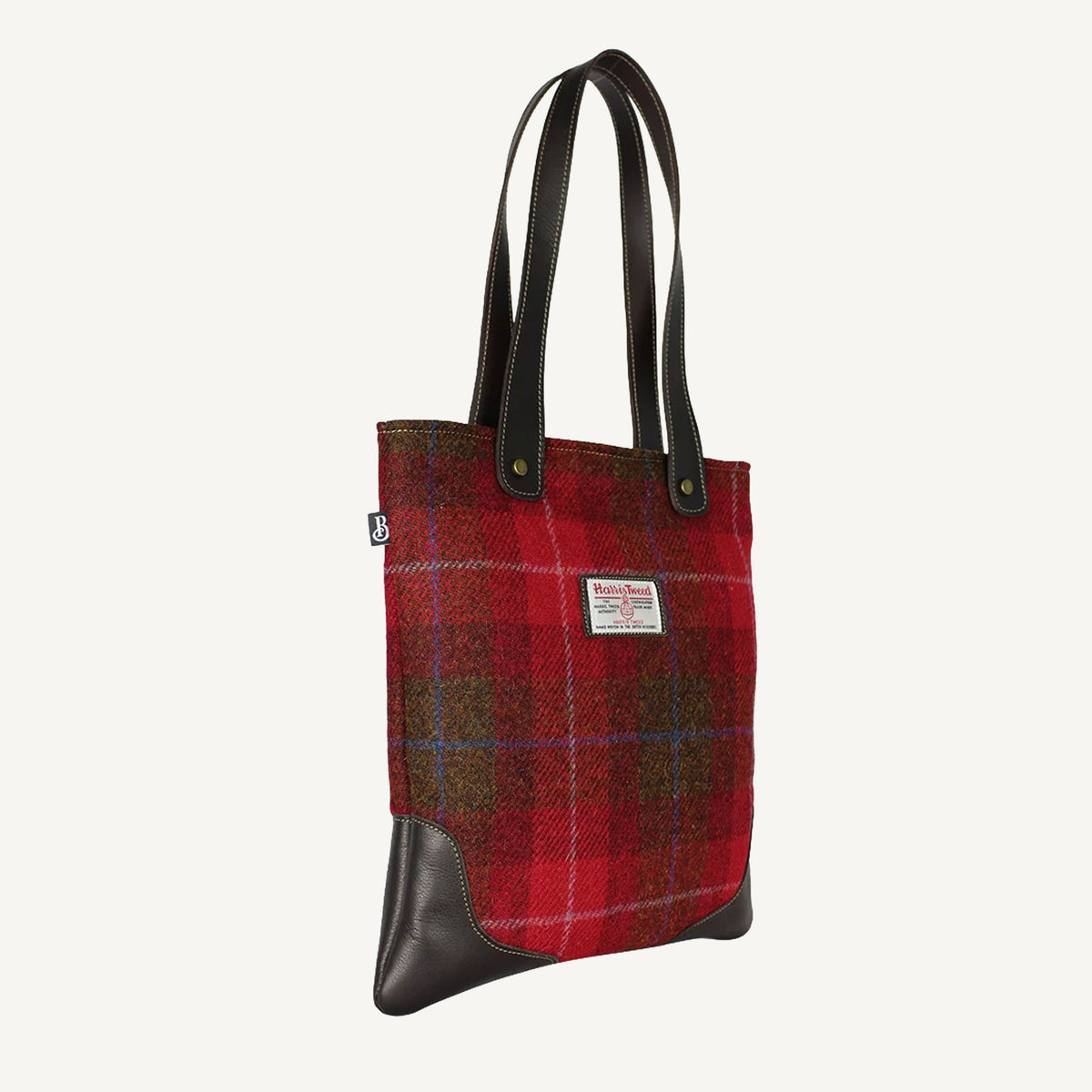 Otley Tote Bag - Red Check