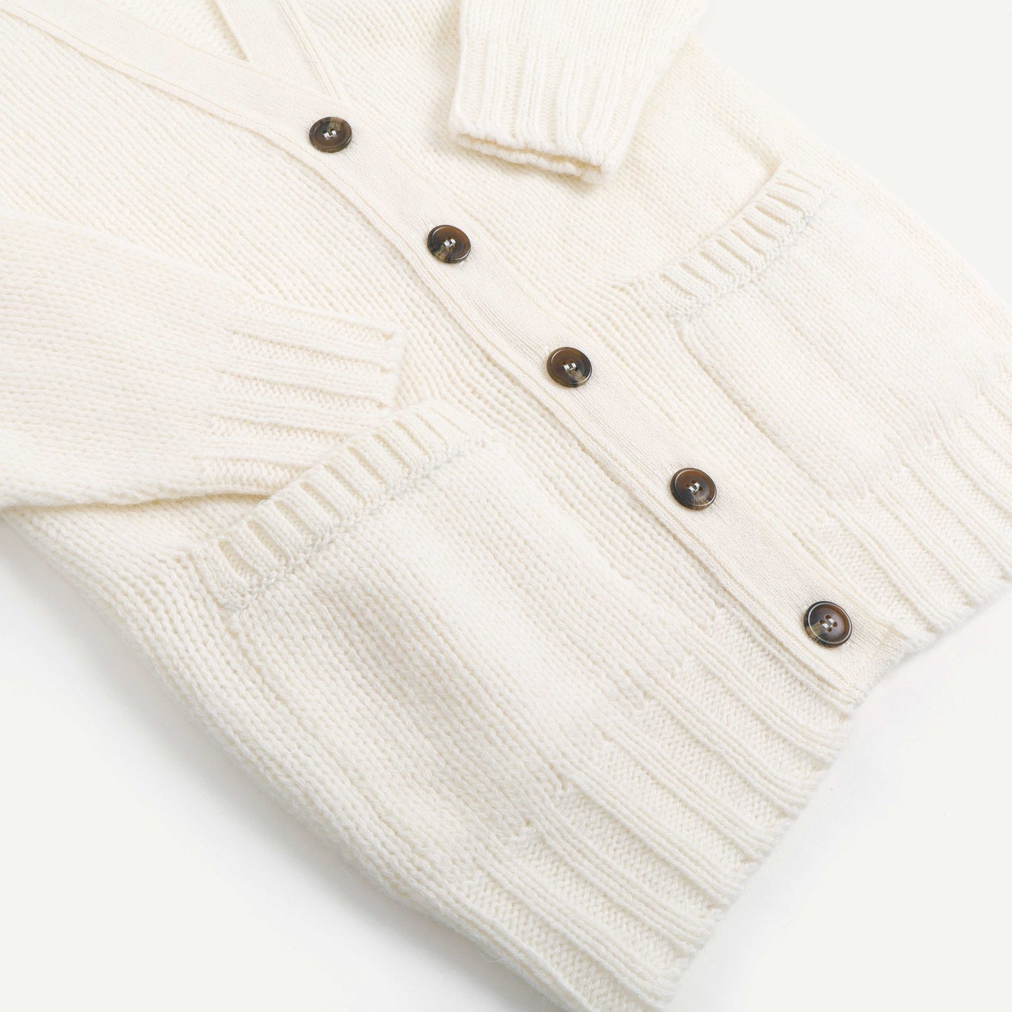 Vee Cardigan - Snow White