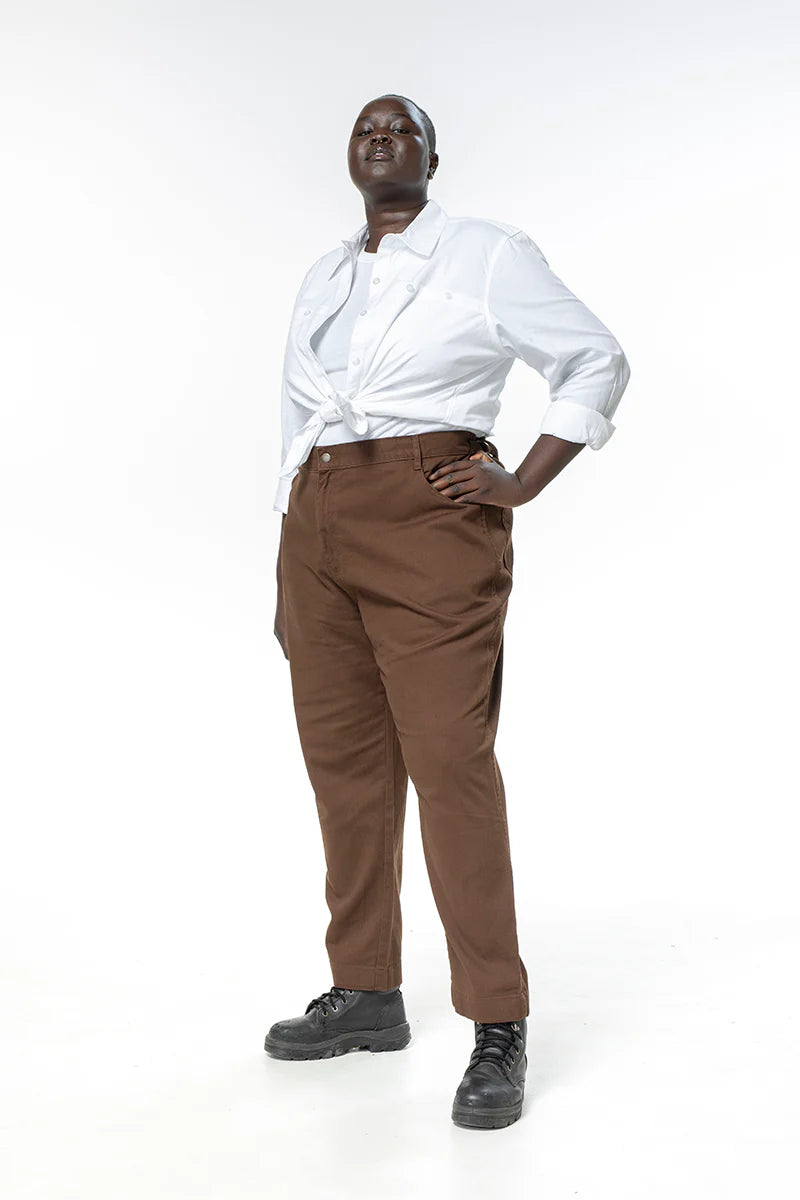 Plain Pant - Umber