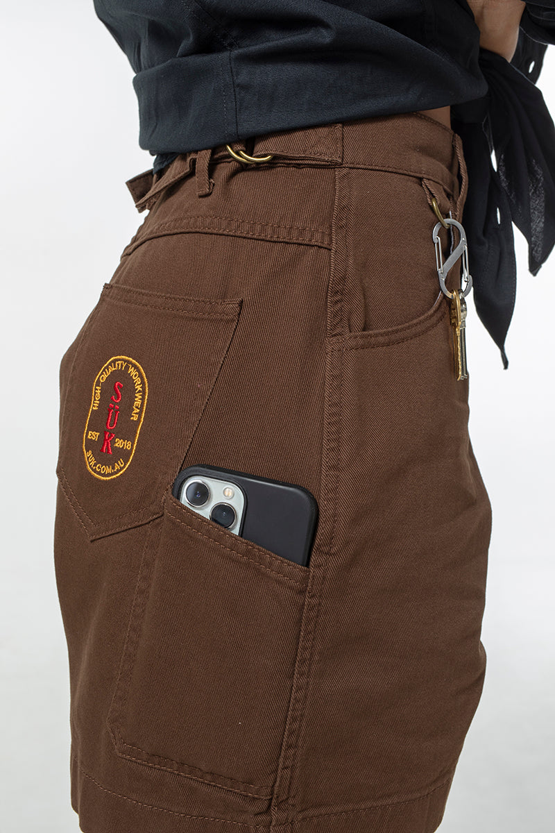Utility Shorts - Umber