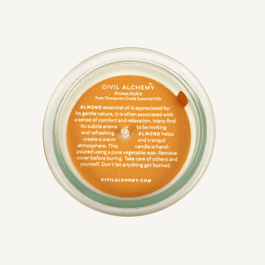 CA Pure Essential Oil Candle - Almond