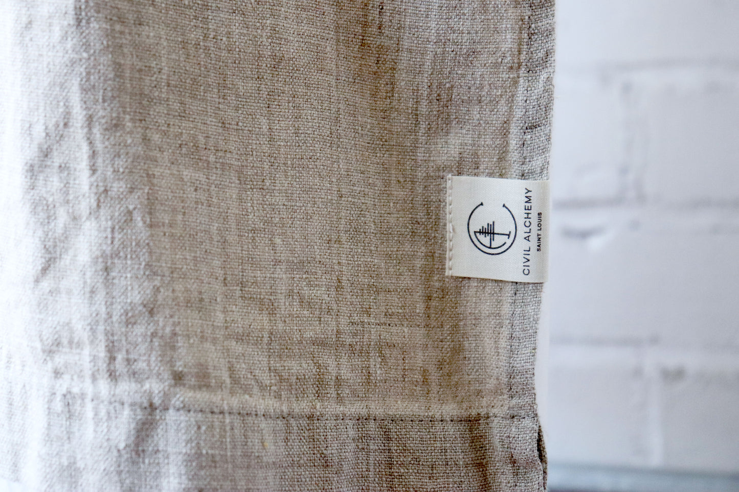 Linen Daily Apron - Natural