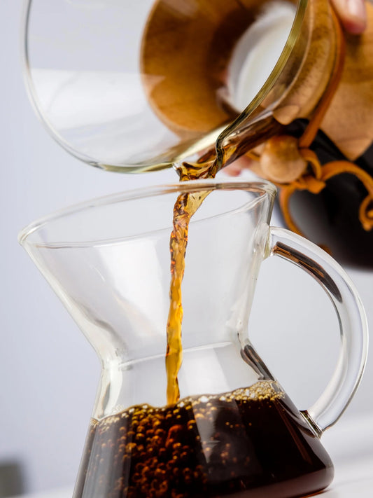 Chemex Handblown Coffee Mug Gold Handle
