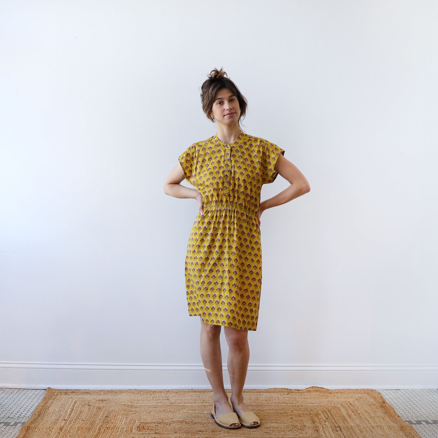 CA Everyday Dress - Chartreuse