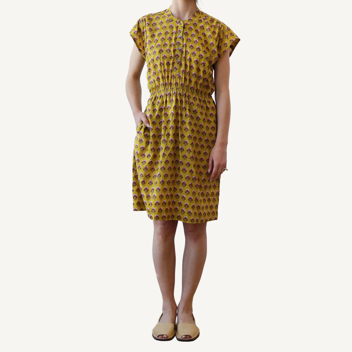 CA Everyday Dress - Chartreuse