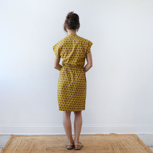 CA Everyday Dress - Chartreuse