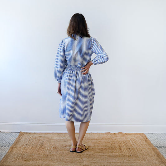 CA Everyday Skirt - Blue Stripe