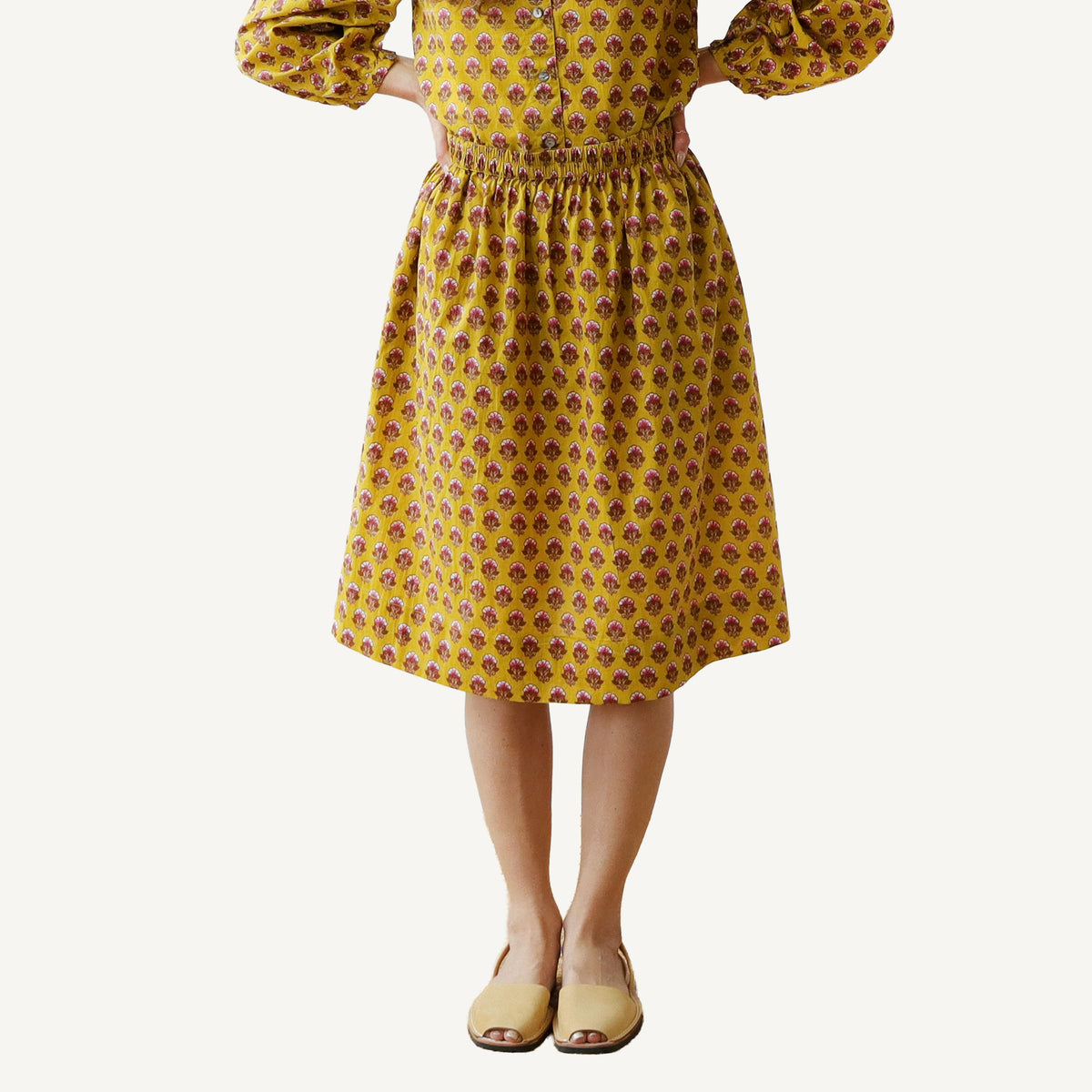 CA Everyday Skirt - Chartreuse