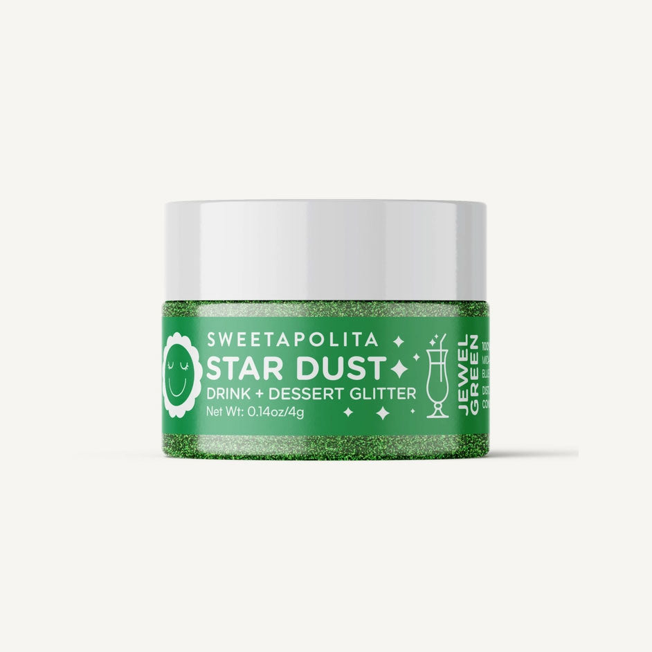 Jewel Green | Star Dust Edible Drink + Dessert Glitter