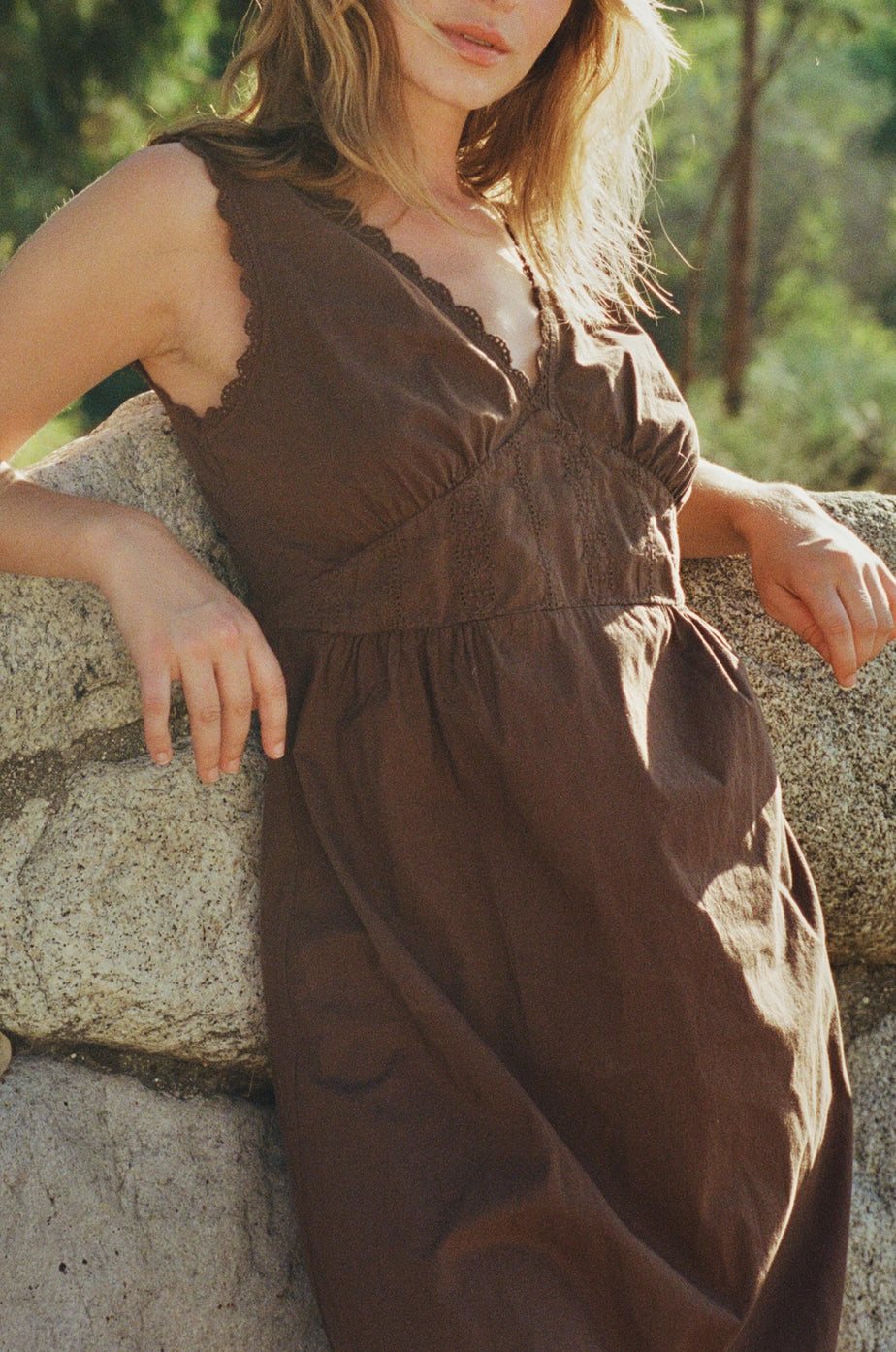 Makinna Poplin Dress