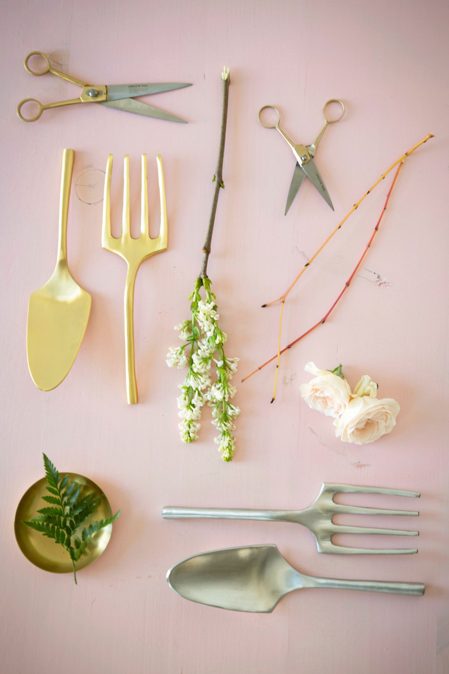 Aluminum Gardening Tool Pair