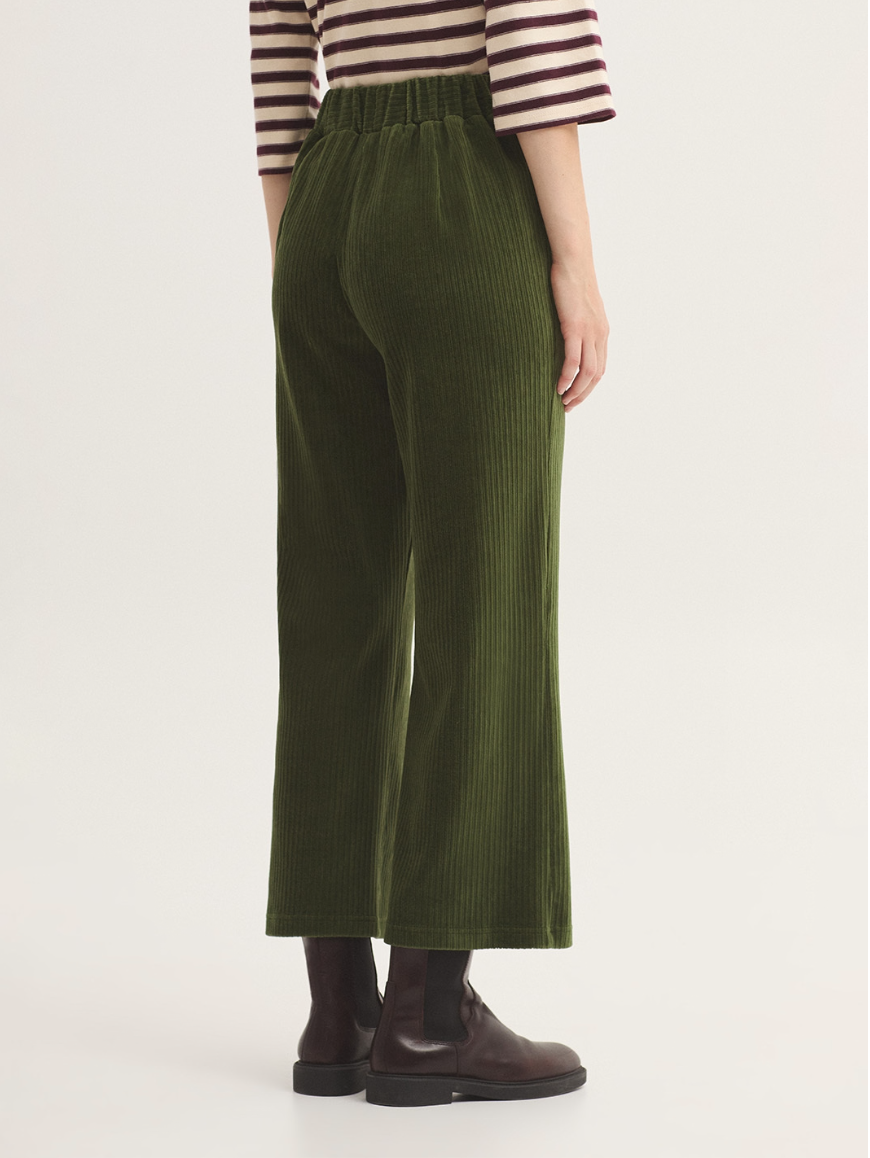 Micro Cord Pants - Green