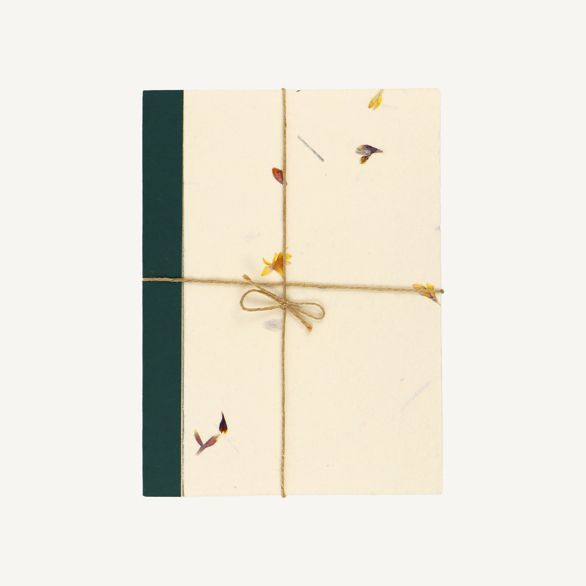Large Flower Lokta Paper Journal - Set of 3