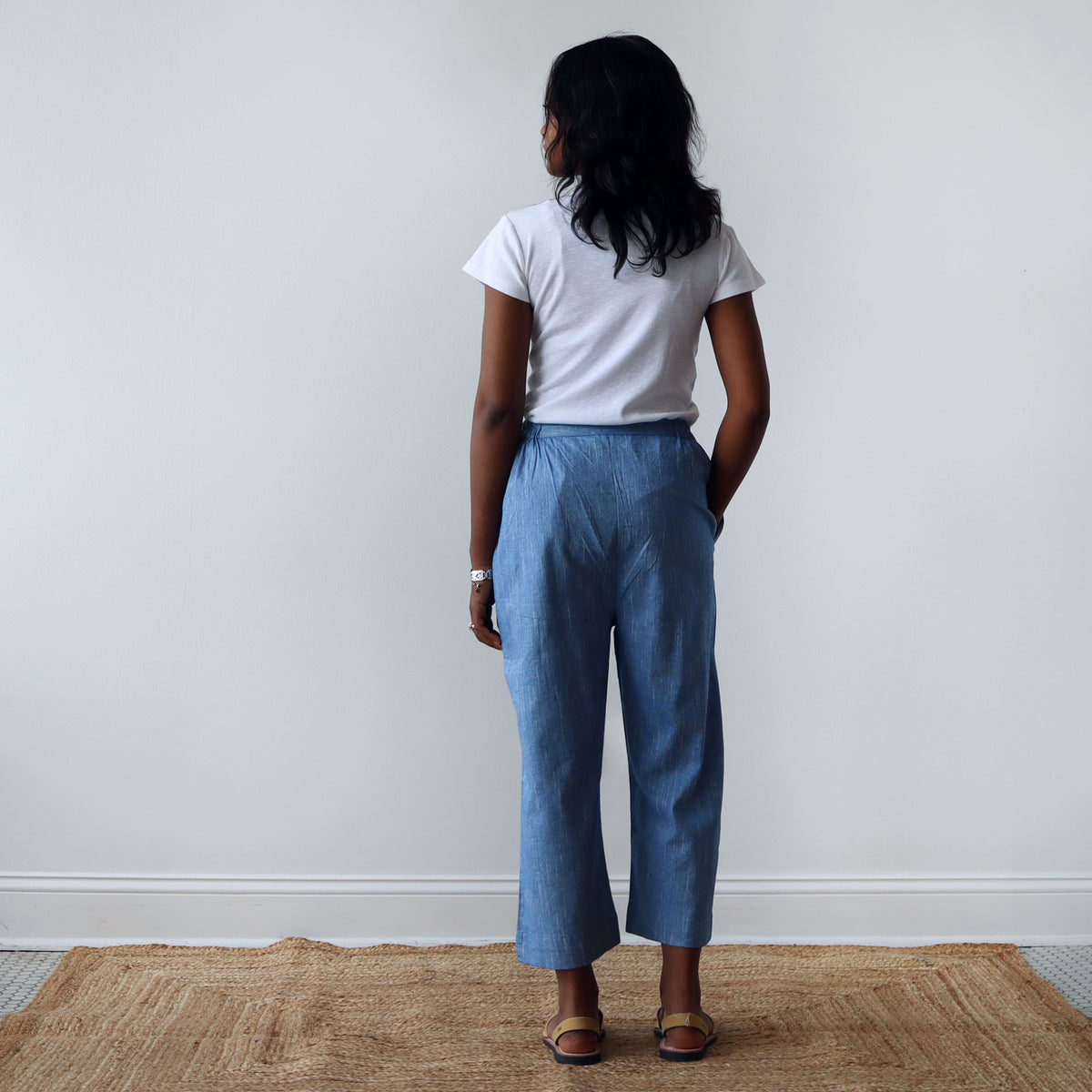 CA Pull On Pant - Chambray