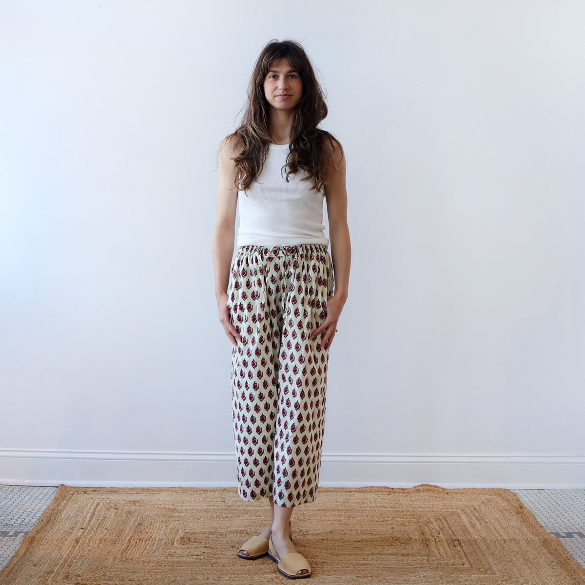 CA Pull On Pant - Rose
