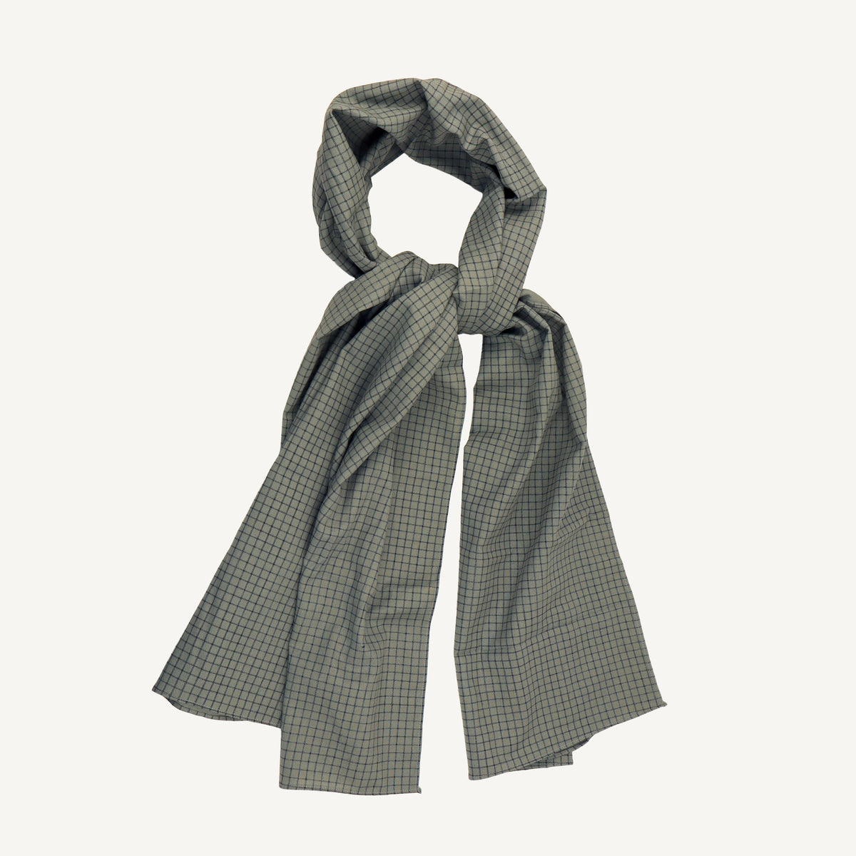 CA Scarf Wrap - Moss Plaid