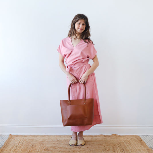 CA Wrap Dress - Sherbet