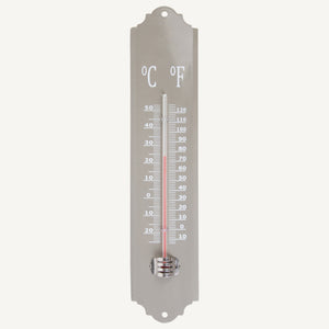 Zinc Thermometer - Gray