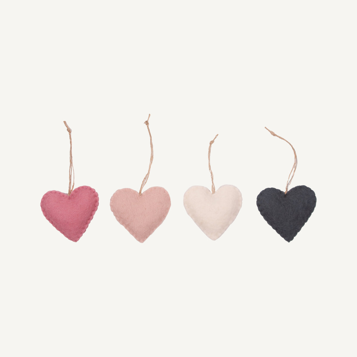 Felt Hearts